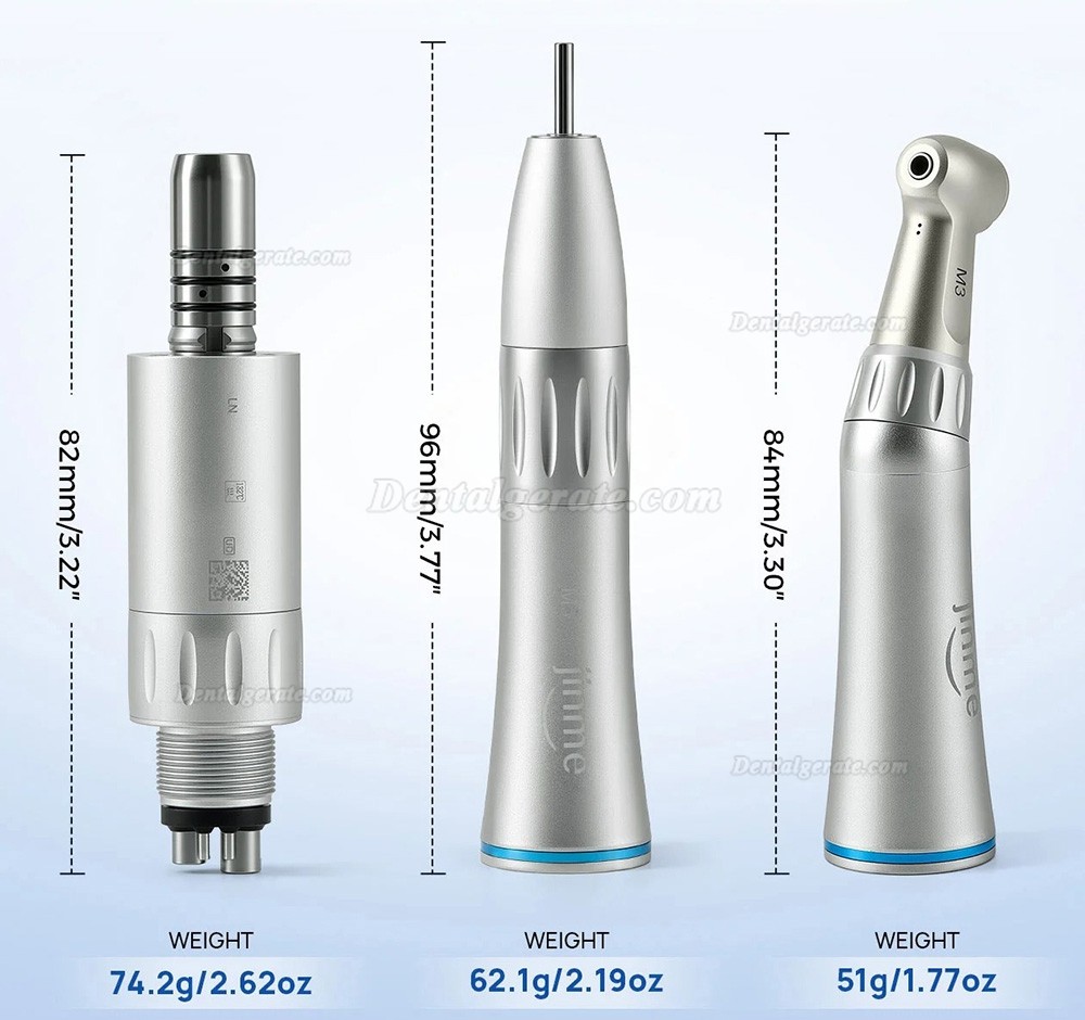 Jinme M3 Niedriggeschwindigkeits Handst&uuml;ck Set (Winkelst&uuml;ck + gerades Handst&uuml;ck + Luftmotor)
